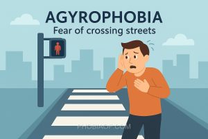 Agyrophobia - Fear of crossing streets