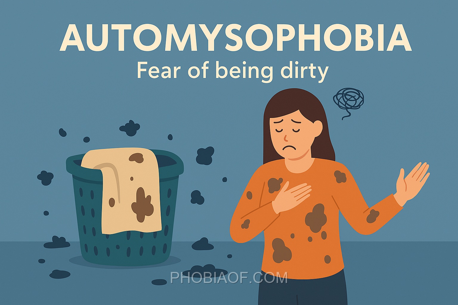 Automysophobia - Fear of being dirty