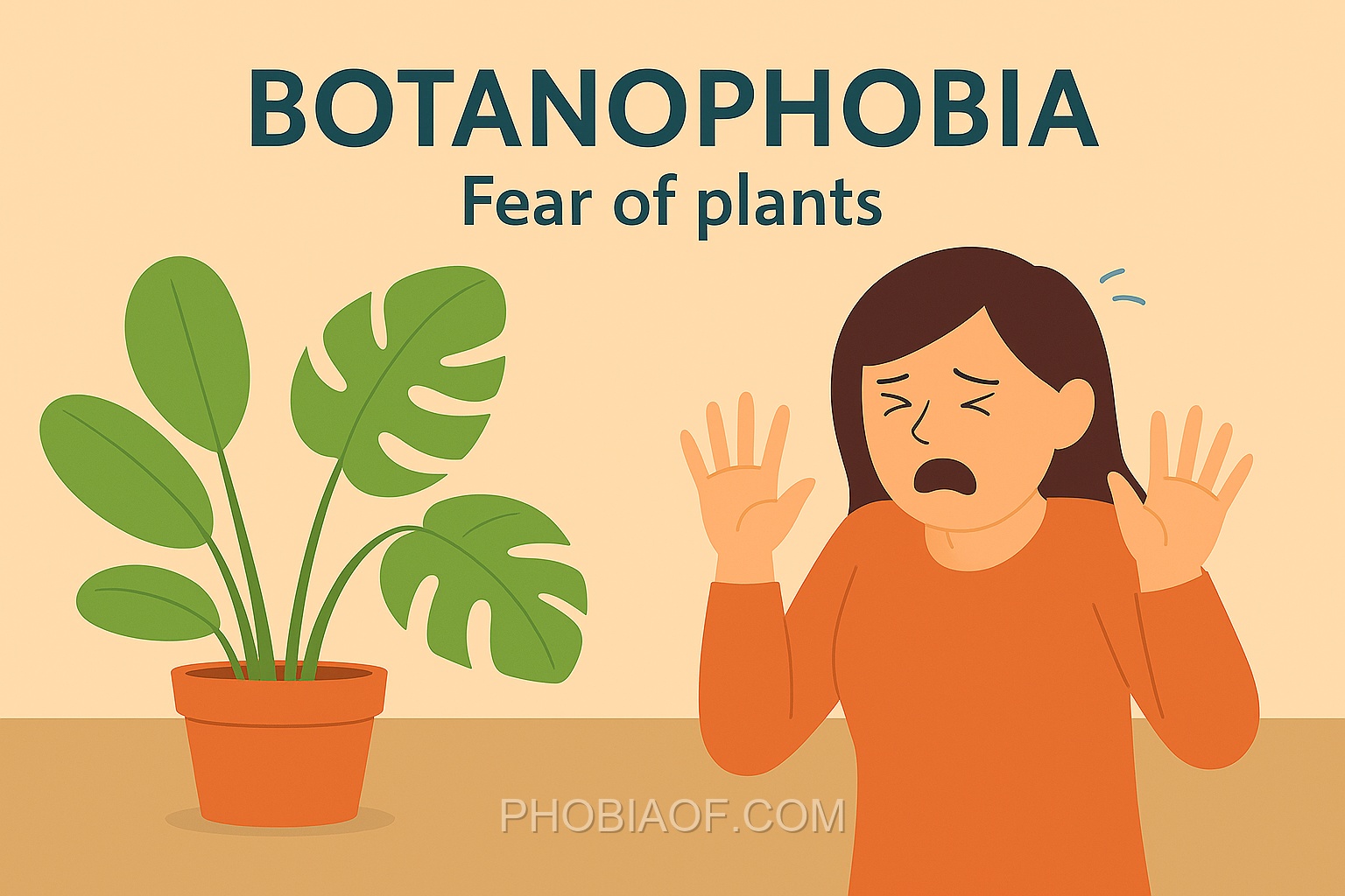 Botanophobia - Fear of plants