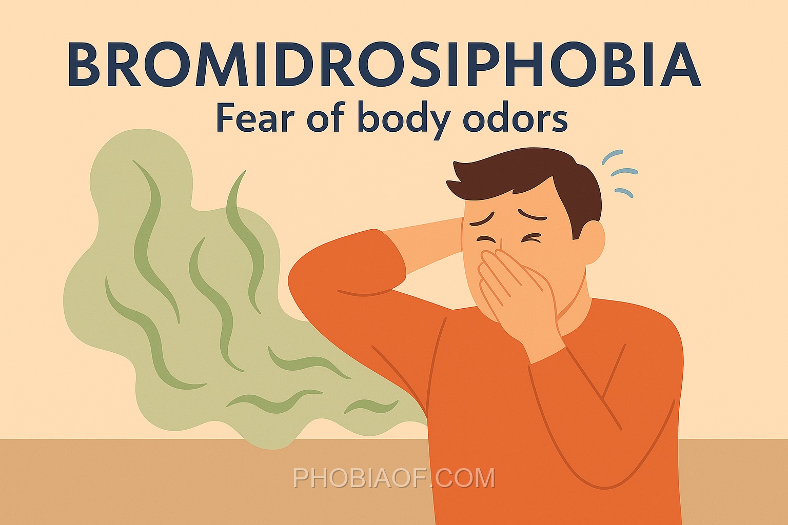 Bromidrosiphobia - Fear of body odors