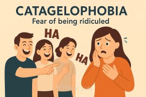 Catagelophobia - Fear of being ridiculed