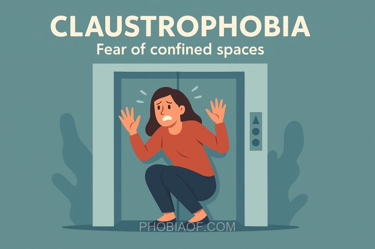 Claustrophobia - Fear of confined spaces