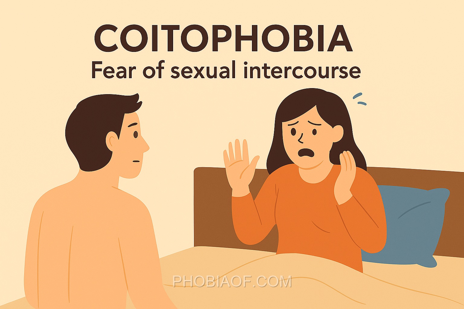 Coitophobia - Fear of sexual intercourse