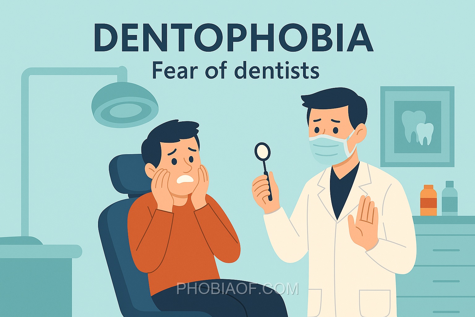 Dentophobia - Fear of dentists
