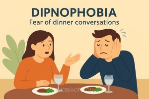 Dipnophobia - Fear of dinner conversations