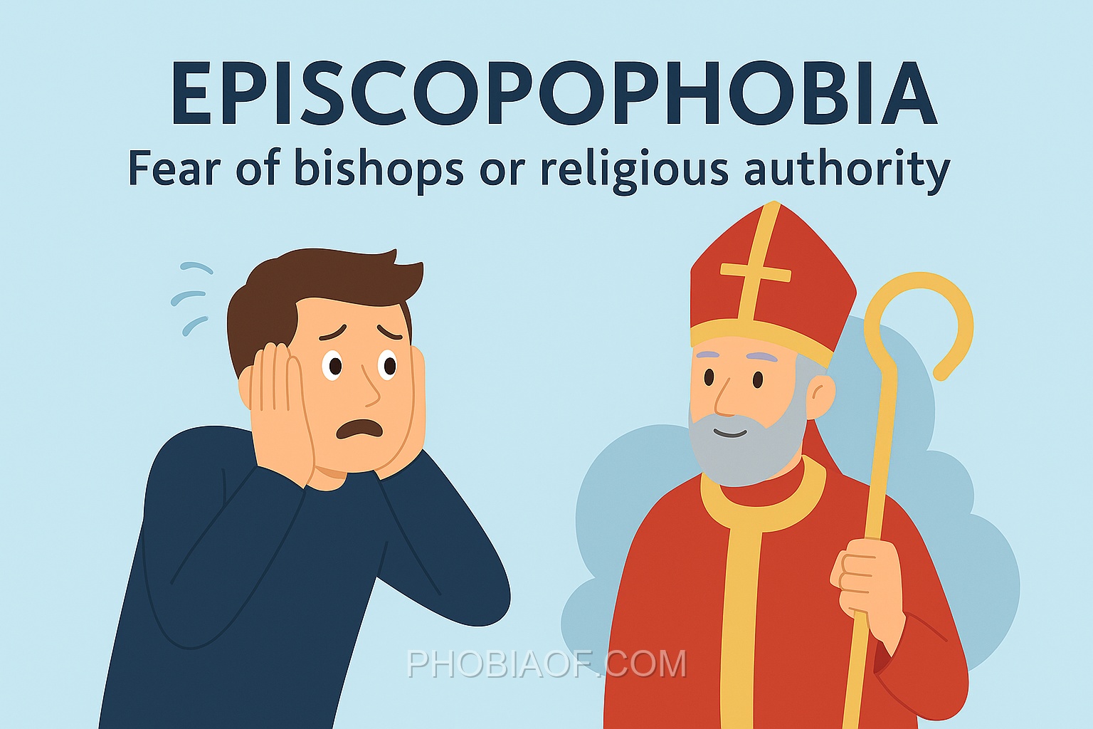 Episcopophobia - Fear of bishops or religious authority