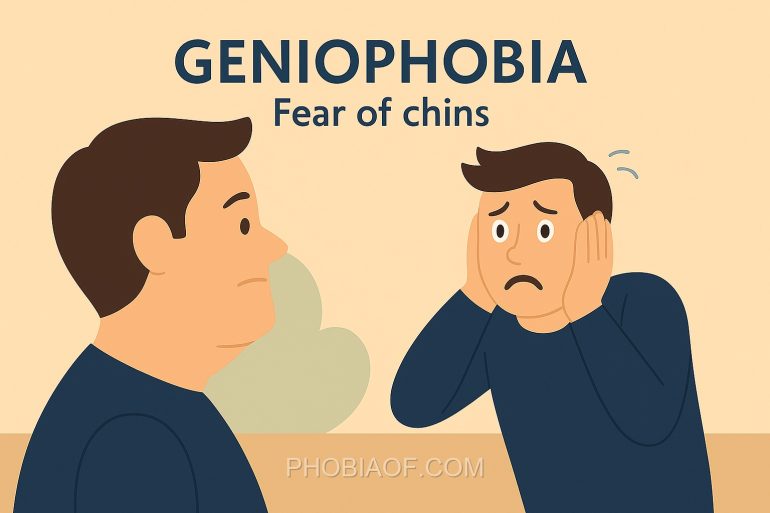 Geniophobia - Fear of chins