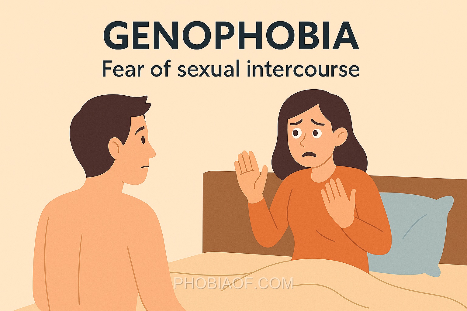 Genophobia - Fear of sexual intercourse