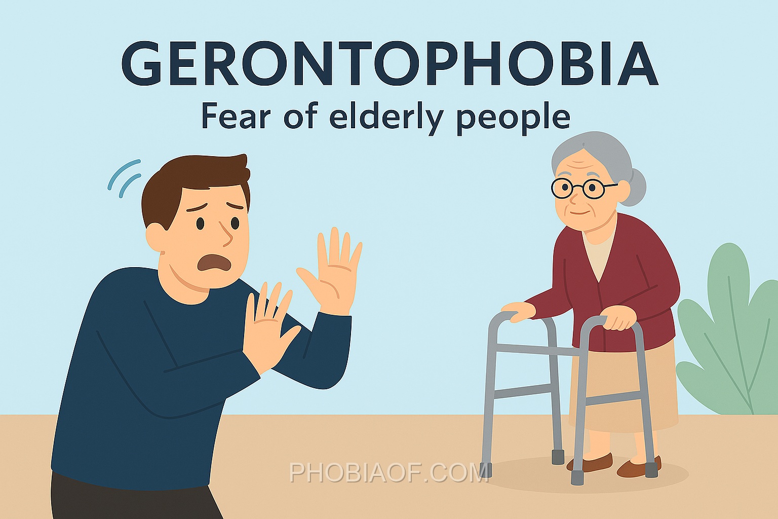 Gerontophobia - Fear of elderly people