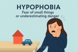 Hypophobia - Fear of small things or underestimating danger