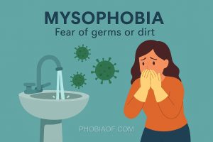 Mysophobia - Fear of germs or dirt