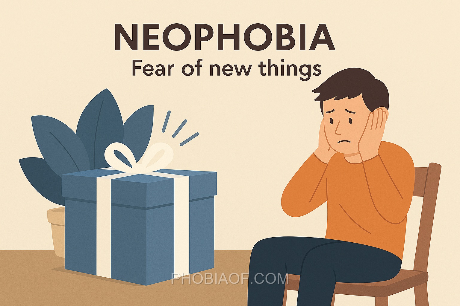 Neophobia - Fear of new things