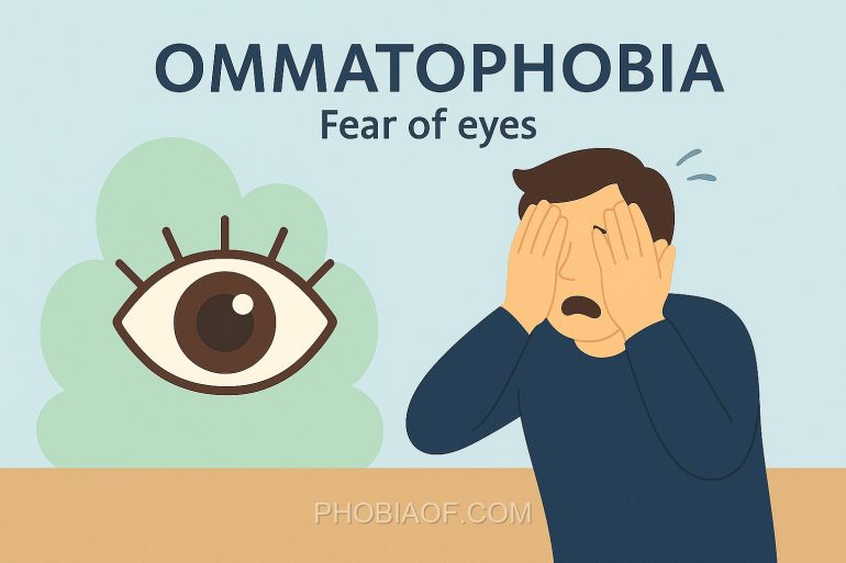 Ommatophobia - Fear of eyes