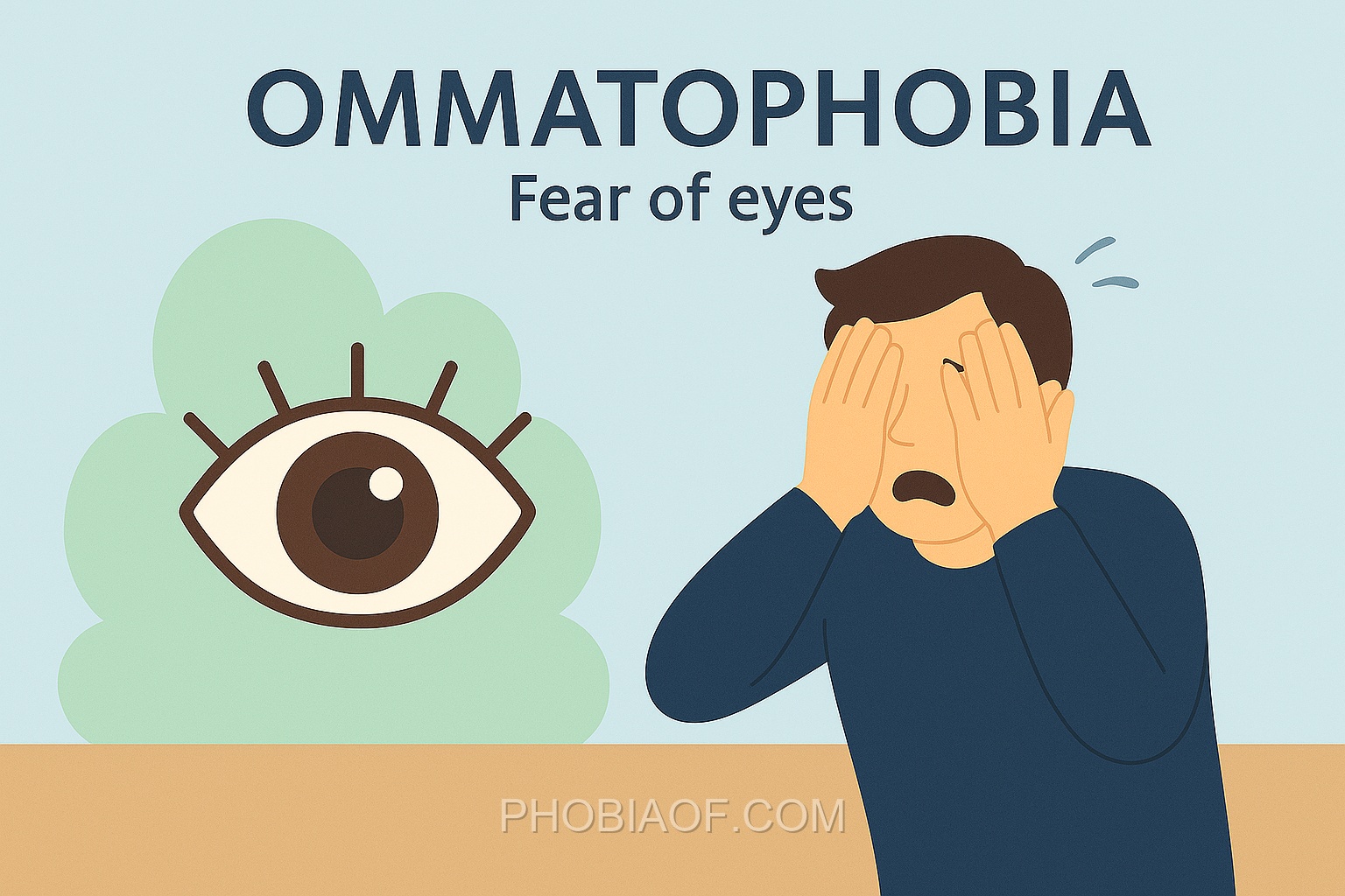 Ommatophobia - Fear of eyes