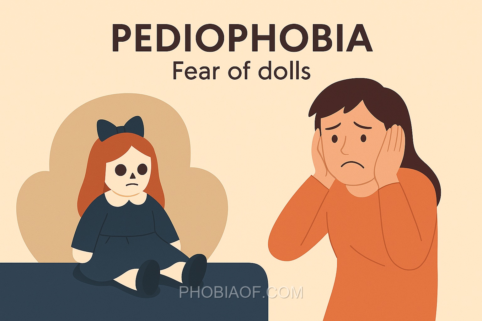 Pediophobia - Fear of dolls