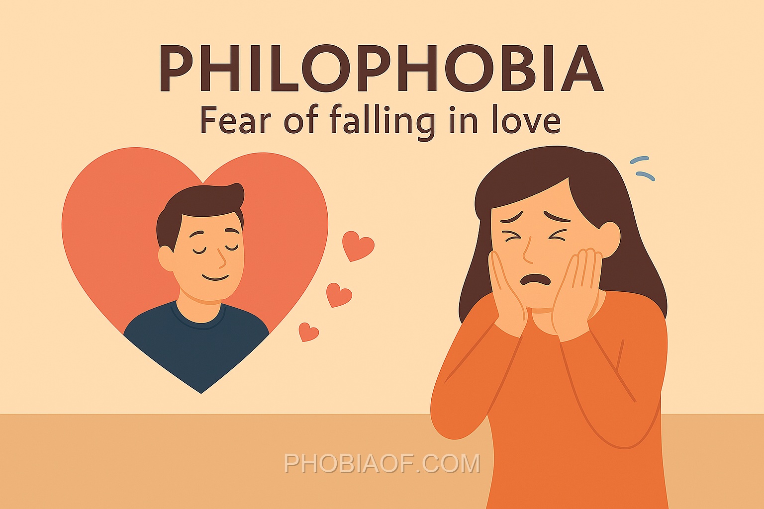 Philophobia - Fear of falling in love
