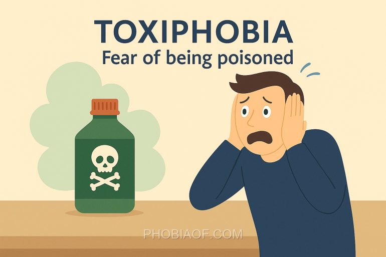 Toxiphobia - Fear of being poisoned